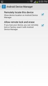android device manager permissions locate lock erase