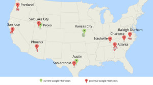 Google fiber rollout new cities 2014